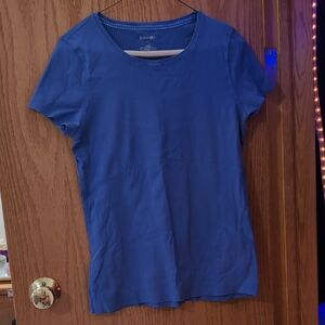 St. John's Bay Classic Blue Short Sleeve Tee